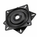 Schwerlast Drehplatte aus Metall, 360° drehbar, 177x177x28 mm, ideal für Möbel und Bücherregale