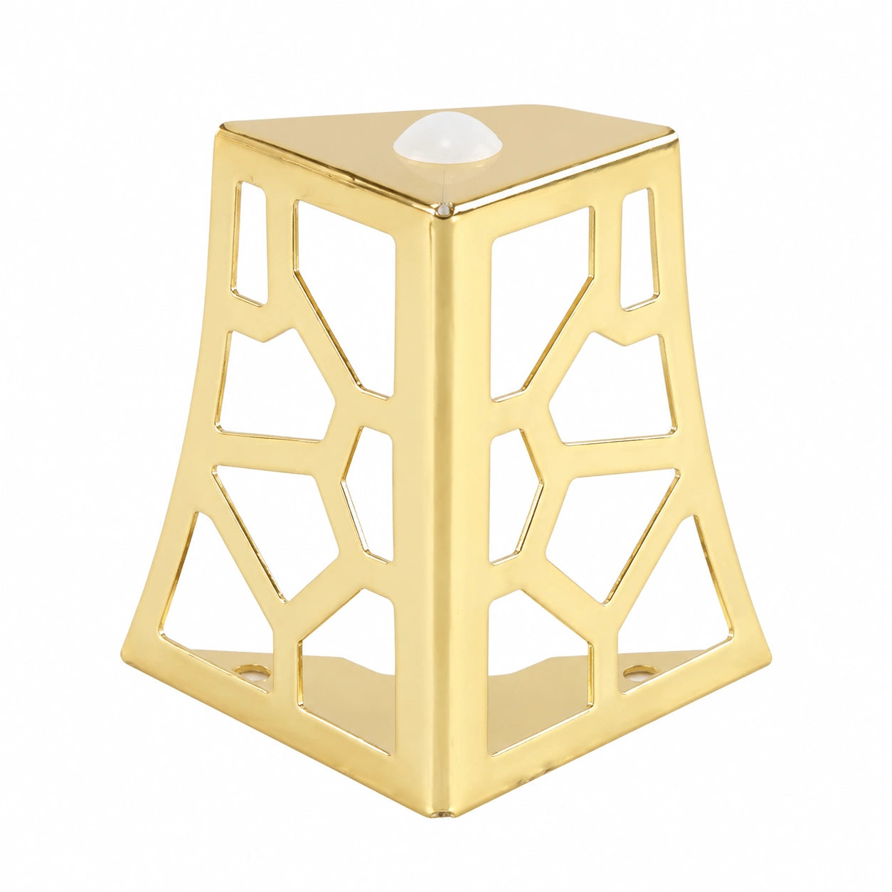 4er-Set Goldene Möbelbeine aus Eisen für Sofa, Tisch und Hocker