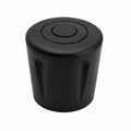 Ajile 16er Set Stuhl- und Tischbein-Kappen, Rutschfeste Bodengleiter, Möbel- und Bodenschutz, Schwarz 18 mm