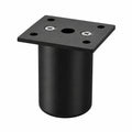 Höhenverstellbare Möbelfüße, 4er-Set 5 cm, für Sofa, Schrank, Tisch, Schwarz